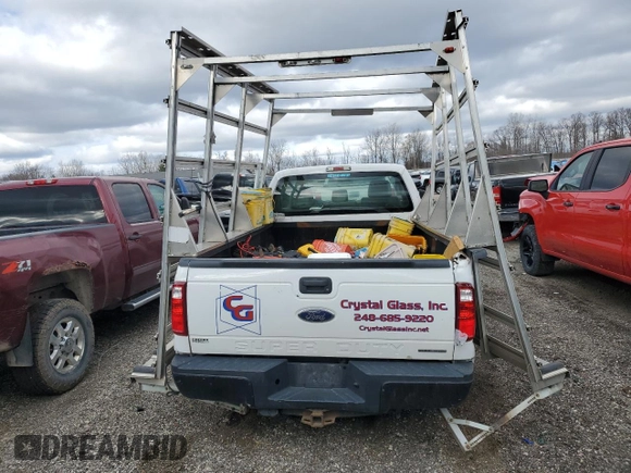 2016 Ford Super Duty F-250 SRW XL with VIN 1FTBF2A65GED09546, listed as a Copart auction lot 80651414 with 105,870 mi miles and Clean Title. Bid and sale history available at carsss.com. Image 6.