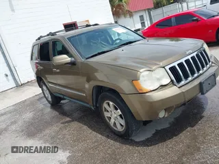 2009 Jeep Grand Cherokee Limited with VIN 1J8HR58T49C505936, listed as a IAAI auction lot 42672265 with 346,152 mi miles and . Bid and sale history available at DreamBid. Image 1.