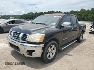 2006 Nissan Titan XE with VIN 1N6BA07A86N528639, listed as a Copart auction lot 62534785 with 198,037 mi miles and Salvage title. Bid and sale history available at DreamBid. Image 1.