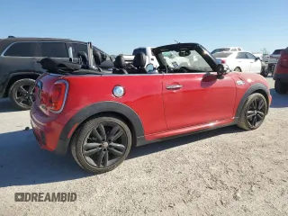 2017 MINI Convertible Cooper S with VIN WMWWG9C31H3C82109, listed as a Copart auction lot 73492094 with 54,649 mi miles and Salvage Title. Bid and sale history available at carsss.com. Image 3.