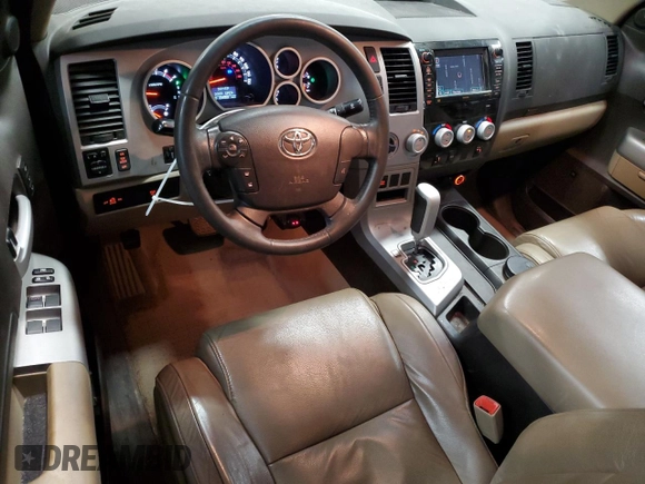 2008 Toyota Tundra 4WD Truck LTD with VIN 5TFDV58118X078979, listed as a Copart auction lot 52760265 with 234,853 mi miles and Salvage Title. Bid and sale history available at carsss.com. Image 8.