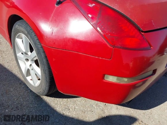 2004 Nissan 350Z Enthusiast with VIN JN1AZ34D44M102606, listed as a IAAI auction lot 41123390 with 174,603 mi miles and . Bid and sale history available at DreamBid. Image 14.