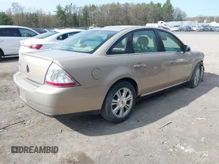 2008 Mercury Sable Premier z VIN 1MEHM42W18G604352, wystawiony jako IAAI lot #42172425 z przebiegiem 136 727 mil mil oraz . Historia ofert i sprzedaży dostępna na DreamBid. Obrazek 4.