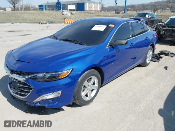 2023 Chevrolet Malibu LS with VIN 1G1ZB5ST5PF181683, listed as a IAAI auction lot 41749262 with 39,646 mi miles and . Bid and sale history available at DreamBid. Image 2.