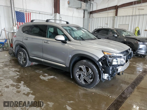 2022 Hyundai Santa Fe SEL with VIN 5NMS2DAJ6NH470719, listed as a Copart auction lot 52813855 with 12,610 mi miles and Salvage Title. Bid and sale history available at carsss.com. Image 4.