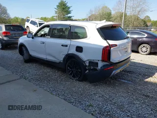 2022 Kia Telluride SX with VIN 5XYP54HC1NG290854, listed as a IAAI auction lot 41966799 with 47,218 mi miles and . Bid and sale history available at DreamBid. Image 3.