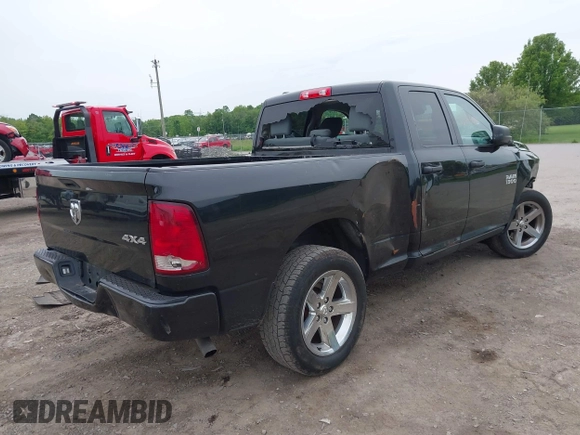 2018 Ram 1500 Express with VIN 1C6RR7FG7JS167415, listed as a IAAI auction lot 42395246 with 113,236 mi miles and . Bid and sale history available at DreamBid. Image 4.