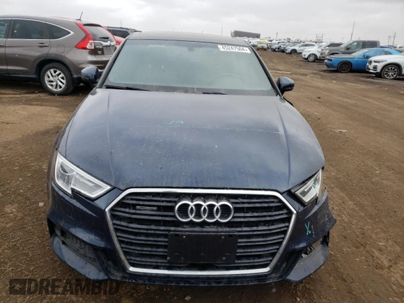 2018 Audi A3 Sedan Premium Plus with VIN WAUJ8GFF9J1001612, listed as a Copart auction lot 45247504 with 59,386 mi miles. Bid and sale history available at carsss.com. Image 5.