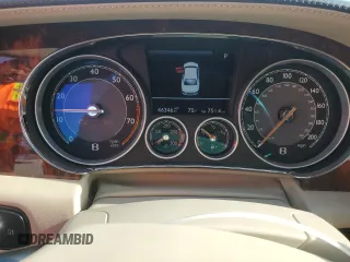 2014 Bentley Flying Spur with VIN SCBEC9ZA9EC096538, listed as a Copart auction lot 54035415 with 46,346 mi miles and Salvage Title. Bid and sale history available at DreamBid. Image 9.