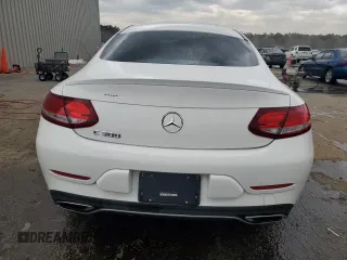 2017 Mercedes-Benz C 300 with VIN WDDWJ4JB5HF353525, listed as a Copart auction lot 49884705 with 53,840 mi miles and Salvage Title. Bid and sale history available at carsss.com. Image 6.