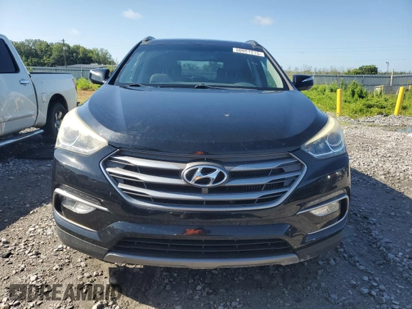 2018 Hyundai Santa Fe Ultimate with VIN 5XYZW4LA2JG532511, listed as a Copart auction lot 60901015 with 56,691 mi miles and Salvage title. Bid and sale history available at DreamBid. Image 5.