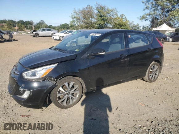 2015 Hyundai Accent Sport with VIN KMHCU5AE6FU234035, listed as a Copart auction lot 74429244 with 228,512 mi miles and Salvage Title. Bid and sale history available at carsss.com. Image 1.