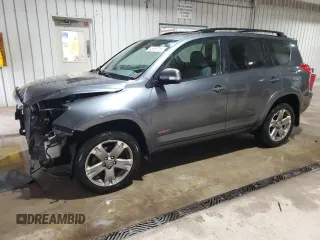 2012 Toyota RAV4 Sport with VIN JTMRK4DV4C5106814, listed as a Copart auction lot 45858155 with 119,577 mi miles and Salvage Title. Bid and sale history available at carsss.com. Image 1.