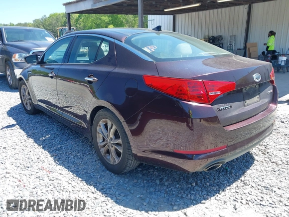 2011 Kia Optima EX with VIN KNAGN4A79B5129697, listed as a IAAI auction lot 42039540 with 226,627 mi miles and . Bid and sale history available at carsss.com. Image 3.