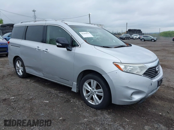 2011 Nissan Quest SL z VIN JN8AE2KPXB9012347, wystawiony jako IAAI lot #42204614 z przebiegiem 138 298 mil mil oraz . Historia ofert i sprzedaży dostępna na DreamBid. Obrazek 1.