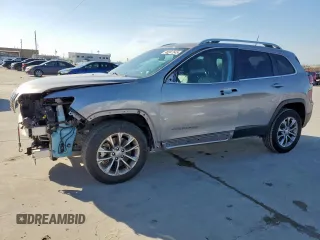 2021 Jeep Cherokee Latitude Lux with VIN 1C4PJLMX1MD113491, listed as a Copart auction lot 46997545 with 54,398 mi miles and Salvage Title. Bid and sale history available at carsss.com. Image 1.