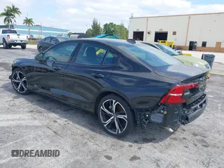 2025 Volvo S60 Plus with VIN 7JRL12GC0SG364646, listed as a IAAI auction lot 42108729 with 7,378 mi miles. Bid and sale history available at carsss.com. Image 3.