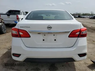 2019 Nissan Sentra S with VIN 3N1AB7AP1KY339588, listed as a Copart auction lot 51658815 with 91,338 mi miles and Salvage title. Bid and sale history available at DreamBid. Image 6.