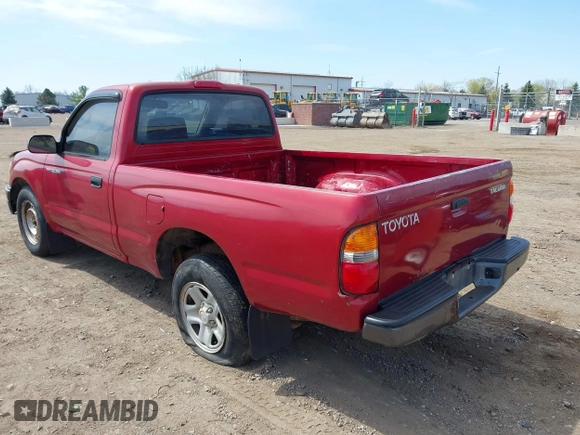 2002 Toyota Tacoma with VIN 5TENL42N42Z882581, listed as a IAAI auction lot 42116408 with 136,126 mi miles. Bid and sale history available at carsss.com. Image 3.