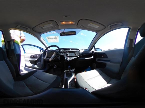 2013 Toyota Prius One with VIN JTDKDTB38D1544445, listed as a IAAI auction lot 42158624 with 249,997 mi miles. Bid and sale history available at carsss.com. Image 18.