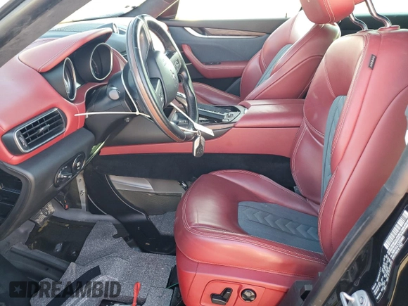 2020 Maserati Levante GranLusso with VIN ZN661XUL1LX354981, listed as a Copart auction lot 82230644 with 53,057 mi miles and Non Repairable. Bid and sale history available at carsss.com. Image 7.