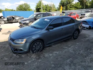 2012 Volkswagen Jetta S with VIN 3VW1K7AJ9CM385975, listed as a Copart auction lot 57286795 with 146,357 mi miles and Salvage title. Bid and sale history available at DreamBid. Image 1.