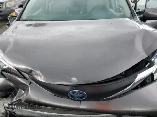 2021 Toyota Sienna LE with VIN 5TDBRKEC3MS004866, listed as a Copart auction lot 48239265 with 77,356 mi miles and Salvage Title. Bid and sale history available at carsss.com. Image 12.