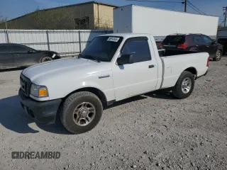 2009 Ford Ranger XL with VIN 1FTYR10D29PA30770, listed as a Copart auction lot 50914345 with 185,200 mi miles and Salvage Title. Bid and sale history available at carsss.com. Image 1.