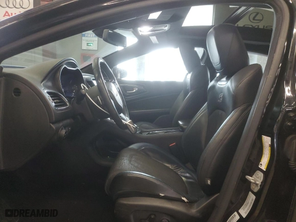 2015 Chrysler 200 S with VIN 1C3CCCDG1FN540437, listed as a Copart auction lot 43852805 with 135,697 mi miles and Salvage Title. Bid and sale history available at carsss.com. Image 7.