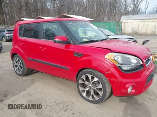 2012 Kia Soul + with VIN KNDJT2A68C7370795, listed as a IAAI auction lot 41540199 with 119,966 mi miles. Bid and sale history available at carsss.com. Image 1.