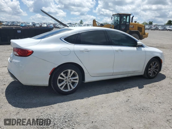 2015 Chrysler 200 Limited with VIN 1C3CCCAB4FN630478, listed as a Copart auction lot 50972515 with 96,311 mi miles and Salvage title. Bid and sale history available at DreamBid. Image 3.