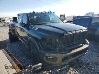 2021 Ram 3500 Longhorn with VIN 3C63RRKL0MG703041, listed as a Copart auction lot 42594675 with 47,807 mi miles and Salvage Title. Bid and sale history available at carsss.com. Image 4.