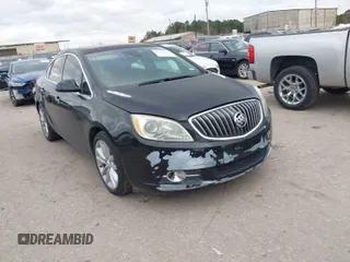2014 Buick Verano Leather Group with VIN 1G4PS5SK9E4111548, listed as a IAAI auction lot 41504075 with 141,420 mi miles. Bid and sale history available at carsss.com. Image 1.
