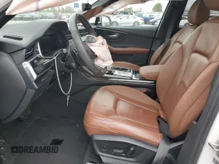 2021 Audi Q7 Premium with VIN WA1AJAF7XMD015724, listed as a Copart auction lot 80276014 with 68,831 mi miles and Salvage Title. Bid and sale history available at carsss.com. Image 7.