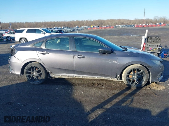2016 Honda Civic Sedan EX-L with VIN 19XFC1F76GE206534, listed as a IAAI auction lot 41485715 with 105,663 mi miles. Bid and sale history available at carsss.com. Image 14.
