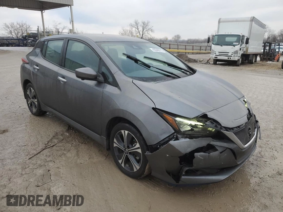 2022 Nissan LEAF SV Plus z VIN 1N4BZ1CV0NC551309, wystawiony jako Copart lot #43648275 z przebiegiem 25 582 mil mil oraz Szkoda całkowita • Salvage title. Historia ofert i sprzedaży dostępna na DreamBid. Obrazek 4.