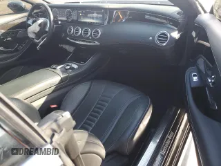 2017 Mercedes-Benz S 550 with VIN WDDXJ8FB7HA027727, listed as a Copart auction lot 45542445 with 82,194 mi miles and Salvage title. Bid and sale history available at DreamBid. Image 8.