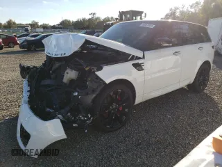 2022 Land Rover Range Rover Sport HST with VIN SALWS2RU3NA206185, listed as a Copart auction lot 83051924 with 41,278 mi miles and Salvage Title. Bid and sale history available at carsss.com. Image 1.