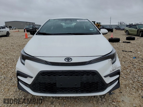 2025 Toyota Corolla SE with VIN 5YFS4MCE3SP224349, listed as a Copart auction lot 50809325 with 4,154 mi miles and Salvage Title. Bid and sale history available at carsss.com. Image 5.
