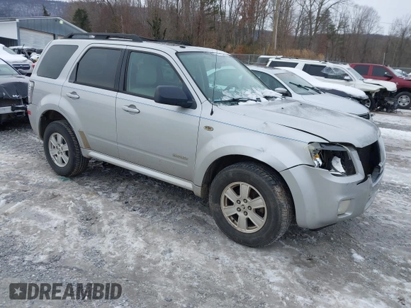 2008 Mercury Mariner z VIN 4M2CU81Z98KJ46467, wystawiony jako IAAI lot #41303575 z przebiegiem 207 949 mil mil oraz . Historia ofert i sprzedaży dostępna na DreamBid. Obrazek 1.