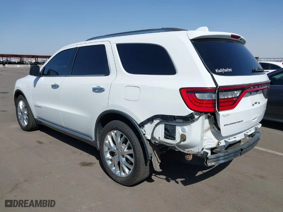 2014 Dodge Durango Citadel with VIN 1C4RDHEG4EC537069, listed as a IAAI auction lot 41676683 with 164,717 mi miles. Bid and sale history available at carsss.com. Image 3.