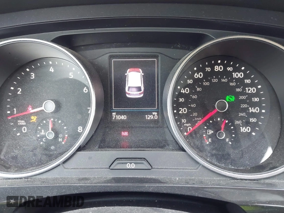 2018 Volkswagen Tiguan S with VIN 3VV0B7AX5JM108306, listed as a IAAI auction lot 42741783 with 71,040 mi miles and . Bid and sale history available at DreamBid. Image 7.