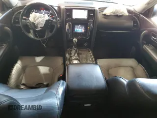 2021 Infiniti QX80 LUXE with VIN JN8AZ2AF2M9719037, listed as a Copart auction lot 72132004 with 105,755 mi miles and Salvage Title. Bid and sale history available at carsss.com. Image 8.