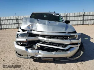 2018 Chevrolet Silverado 1500 Custom with VIN 1GCRCPEH8JZ328981, listed as a Copart auction lot 44075575 with 56,742 mi miles and Salvage Title. Bid and sale history available at carsss.com. Image 5.