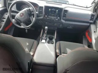 2024 Nissan Frontier PRO-4X with VIN 1N6ED1EK8RN659581, listed as a Copart auction lot 44911715 with 6,215 mi miles and Salvage Title. Bid and sale history available at carsss.com. Image 8.