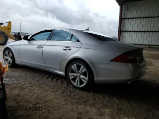 2007 Mercedes-Benz CLS-Class 5.5L with VIN WDDDJ72X87A086024, listed as a Copart auction lot 65056704 with 0 mi miles and Salvage Title. Bid and sale history available at carsss.com. Image 2.
