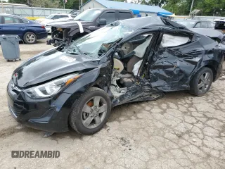 2016 Hyundai Elantra SE with VIN 5NPDH4AE5GH763821, listed as a Copart auction lot 60720045 with Not provided miles and Salvage title. Bid and sale history available at DreamBid. Image 1.