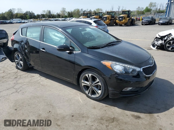 2016 Kia Forte EX with VIN KNAFX5A82G5628739, listed as a Copart auction lot 52540205 with 47,286 mi miles and Salvage Title. Bid and sale history available at DreamBid. Image 4.