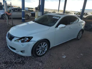 2010 Lexus IS 250 with VIN JTHBF5C20A2096136, listed as a Copart auction lot 44631955 with 118,006 mi miles and Salvage Title. Bid and sale history available at carsss.com. Image 1.