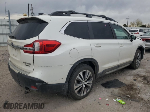 2021 Subaru Ascent Limited with VIN 4S4WMALD2M3406221, listed as a Copart auction lot 50922705 with 54,730 mi miles and Salvage title. Bid and sale history available at DreamBid. Image 3.
